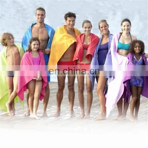 High Quality Absorbent Light Weight Fast Drying Microfiber Beach Towel Outdoor Sports Towel thumbnail-5