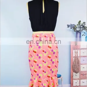 2019 Summer Lace Neckline Family Clothes Set Wholesale Mommy And Me Dresses (this Link for Girls,1-12years) thumbnail-4