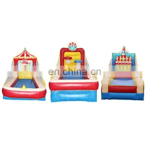 3pcs Inflatable Stalls Game Packages Active Fun Carnival Games Basketball Toss Shooting thumbnail-1