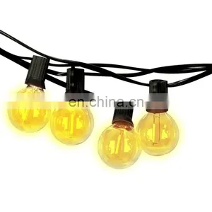 RTS BRIMAX Outdoor Waterproof E27 Sockets 2W 16pcs Led Bulbs 48ft String Lights thumbnail-1
