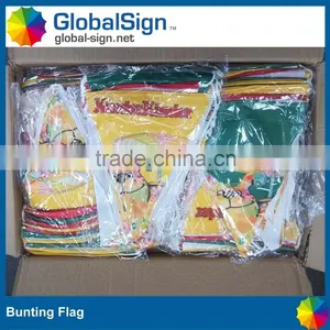 Sublimation Printed Triangle Flags for Events thumbnail-4