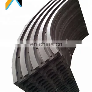 Wear-resistant Guide Rails Made in China, UHMWPE Plastic Roller Chain Guides Slipper Curve Track High Impact Endurance thumbnail-1