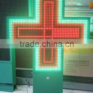 3d Bicolor Led Cross thumbnail-1