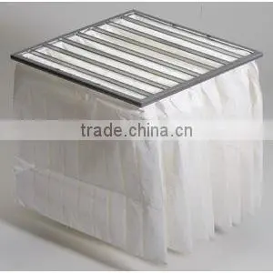 500 Micron Dust Collector Air Ahu Pleated Bag Nomex Filter Bag thumbnail-5