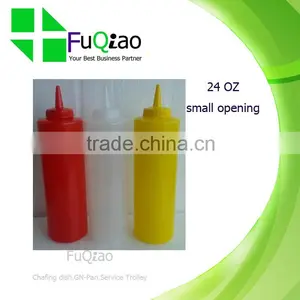 Lower Price Small Food Grade Plastic Sauce Squeeze Bottle for Hotel Restaurant Bar Kitchen thumbnail-1