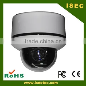 4" Outdoor High Speed Dome 10X Optical Zoom TVI PTZ Camera thumbnail-3