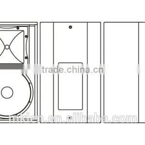 AS212AM, Trade Assurance, 12 Inch Active 2-way Full Range Loudspeaker, Professional Speaker thumbnail-2