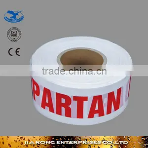 Low Factory Price Non Adhesive Warning Tape With Word Spartan Race OP013-16 thumbnail-1