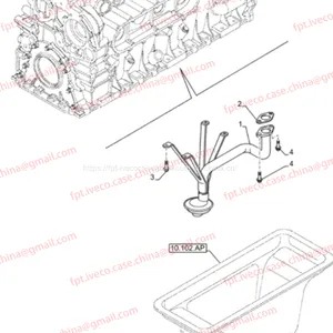 FPT IVECO CASE Cursor9 F2CFE614A*B041/F2CGE614F*V004 5802431166 Oil Absorption Plate504332976 thumbnail-4
