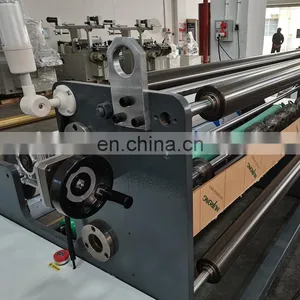 Factory Cloth Nonwoven Fabric Roll Slitting Rewinding Machine thumbnail-5