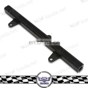 High Pressure Racing Aluminum Black Fuel Injector Rail Kit for SR20 S13 thumbnail-3
