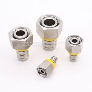 PARKER Stainless Steel Equipment Hose Connector 3CF82 3CA82 3C582 3C382 thumbnail-4