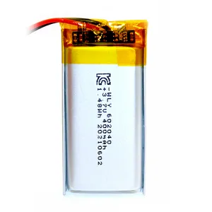 UL KC BIS Certificated 602040 3.7v 400mAh Lithium Ion Polymer Batteries for Electronic Product thumbnail-2