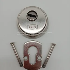 Stainless Steel 3201B Security Cerraduras Para Puerta Anti Drill 4 Point Bolt Mortise Cylinder Door Lock Body thumbnail-3
