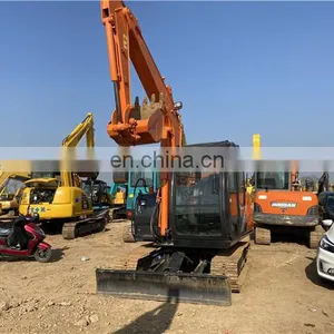 Hitachi Zx60-3 Crawler Mini Excavator , Second Hand Hitachi Zx60 Zx120 Zx130 Zx135 Excavator , Hitachi Machinery thumbnail-1