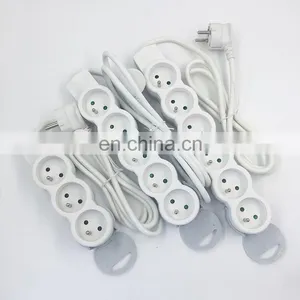 Cable D'extension Avec Interrupteur Francais Prises Mural Multiples Changer 5 Voies thumbnail-4