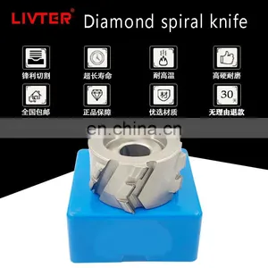 LIVTER Woodworking Tools Milling Cutter Pcd Herringbone Cnc Wood Pre-milling Cutter thumbnail-4