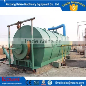 Crude Oil and Wire Pyrolysis Machine With High Oil Yield thumbnail-1