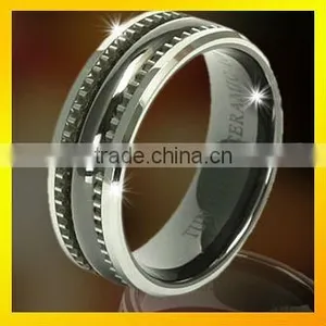 Fashion Mens Tungsten Rings Jewelry thumbnail-1