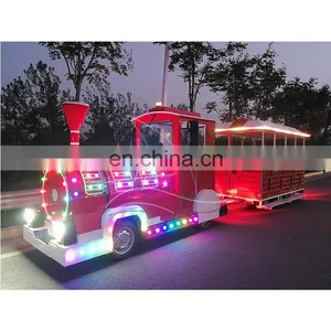 Commercial Electric Sightseeing Trackless Train Rides for Sale thumbnail-1