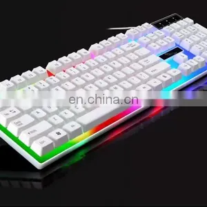2022 Lower Factory Price G21b LED Light Gaming Keyboard and Mouse Combos thumbnail-4