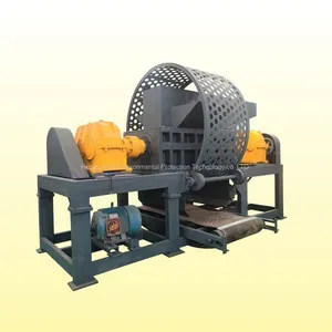 Low Price High Efficient Car Tire,truck Tire Shredder Machine for Sale thumbnail-3