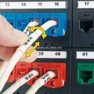Rotating Cable Wire Labels Self Laminating Rotating Labels thumbnail-1