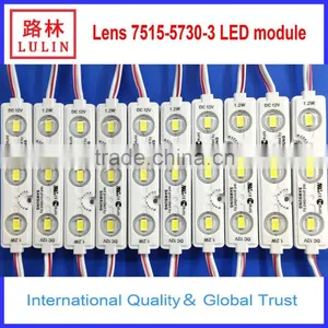 Led Module Smd5730/5050/2835/5630/3535 Led Module,1.2w,IP65 IP67 ,round Optical Lens; Injection Led Module thumbnail-1