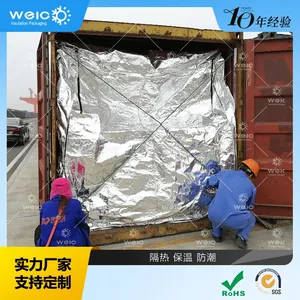 40HC Bulk Thermal Insulating Shipping Container Liner thumbnail-5