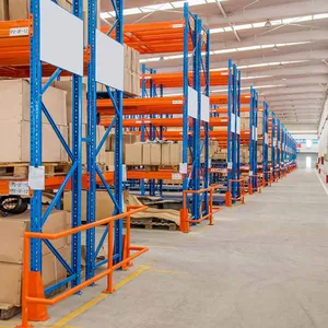 Hot Sale Factory Price Assembly Steel Storage Rack Heavy Duty Industrial Selective Racks thumbnail-3