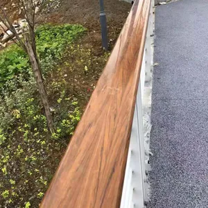 Polymer Handrails, Stair Handrails, PVC Handrails, Wood Grain Handrails thumbnail-5