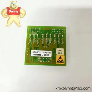ABB XVC722AE101 (3BHB002751R0101) Control Board for ACS800 Drives thumbnail-1