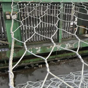 Factory Supply 60*80mm Galvanized Hexagonal Wire Mesh Barrier Plain Weave Technique for Slope Vegetation Zn-Al Woven Material thumbnail-1