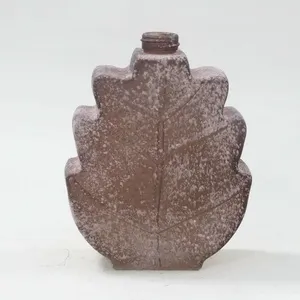 Antique Craft Glass Jar Glass Candle Holder Glass Vase Mosaic Vase thumbnail-3