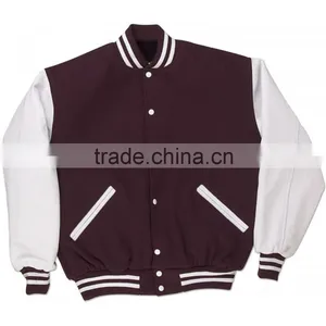 Hot Mens Boys College Varsity Letterman Baseball Jacket thumbnail-4
