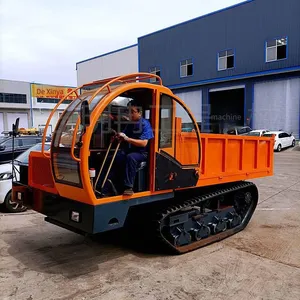 Muddy Ground Transfer Crawler Vehicle, 10-ton All-solid Wheel Crawler Transporter, Hill-climbing King Mountain Vehicle thumbnail-1