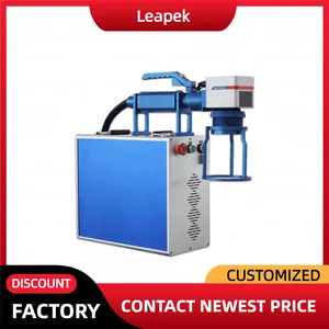 Automatic Portable Industrial Fiber Marking/Coding Printer Handheld for Plastic Metal Ceramic Glasses Competitive Price thumbnail-1