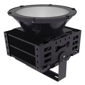 6-meter Led Stadium Lights for Lighting, 400w Led Floodlights, Dimensions of Led Industrial and Mining Lights thumbnail-1