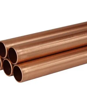 C11000 C12200 Copper Tube Seamless Drawn Pipe DHP Phosphorus Deoxidized Copper Tube thumbnail-2