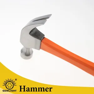 Forged Claw Hammer Head With Wooden Handle Anti Slip Grip Hammer Tool for Carpenter Framing Building and Home Repair Use thumbnail-4