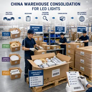 China LED Lights Shipping Agent for Lighting Importers thumbnail-2