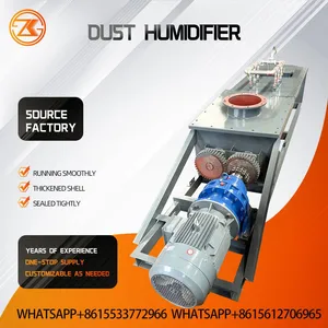 DSZ Single Shaft Dust Humidifier Small Footprint For Small Baghouse Dust Hopper Ash Wet Mixing Equipment thumbnail-3