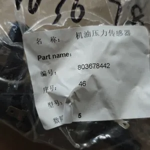 High Quality XCMG Spare Part Oil Pressure Sensor Part No. 803678442 thumbnail-2