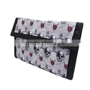 Digital Print Skeleton Army Polyester Teen Wallet thumbnail-4