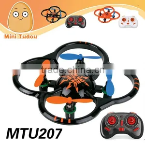 2014 New Product Micro Quad Copter U207 2.4G 6-axis the Smallest rc Quadcopter Mini Drone thumbnail-1