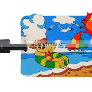 Silicone Luggage Tag With Silk Print thumbnail-5