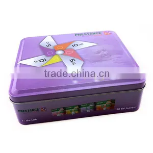 Beautiful Containers With Metal Materials,tin Box for Child Book,colored Pencils Tin Box thumbnail-4