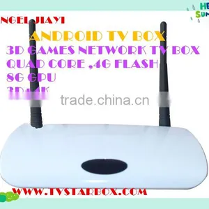 Android tv Box in Set Top Box Quad Core 8g Gpu Alliwinner A20 3D 4K Android Smart tv Box thumbnail-2