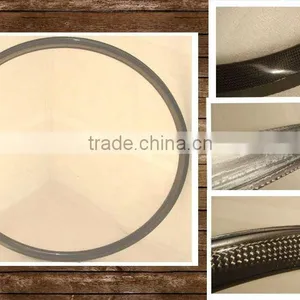 22mm Carbon Bike Rims Ruedas, With 3k UD Finish 700c Spain Style thumbnail-1