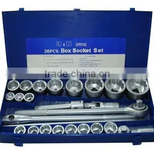 3/4" 1" Drive Professional Hand Tools Set 26pcs Hand Tool Set thumbnail-1